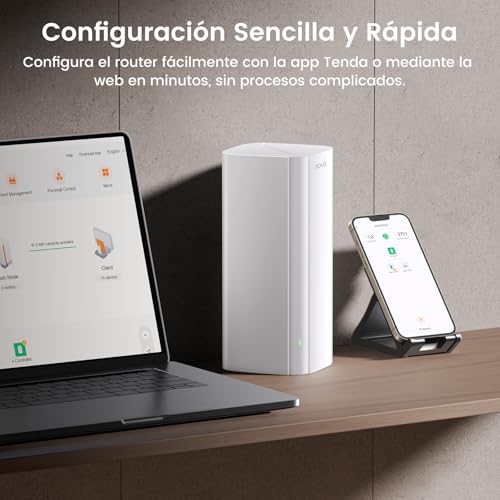 Miniatura 7 de Tenda Nova Mesh Mx12 3-Pack - Wifi Mesh Ax3000, Repetidor Wifi 6 De Doble Banda 2,4 Ghz 5 Ghz, Router Para Toda La Casa, 3x Puertos Gigabit, Backhaul Ethernet, Control Parental, Mu-Mimo, Ofdma