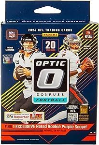 2024 Donruss Optic Football Hanger Box (20 Cards/Box) Look for Downtowns!