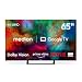 MEDION 163,9 cm (65 Zoll) Fernseher (Smart TV, 4K, Dolby Vision HDR, Prime Video, Disney+, kompatibel mit Google TV, PVR, Bluetooth, MD 865401)
