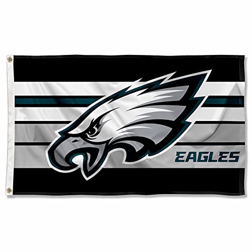 WinCraft Philadelphia Eagles Retro Stripes Large 3x5 Flag