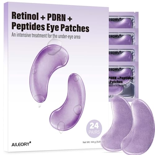 AILEORY PDRN Retinol Peptides Under Eye Patches