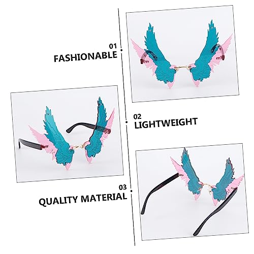 Sunglasses décoratives confortables à branches écartées GALPADA : pack de 3 pièces de fête
