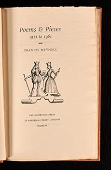 Hardcover Poems and Pieces 1911-1961 Book
