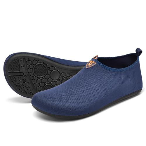 Image of Racqua Men & Women Water Shoes Barefoot Beach Swim Shoes Quick-Dry Aqua Yoga Socks for Pool,Travel, Kayaking, River
