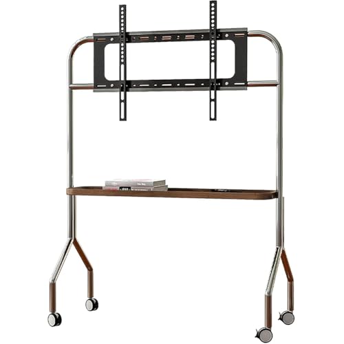 Soporte móvil para TV con ruedas ajustable para 43-75 pulg. miniatura 1