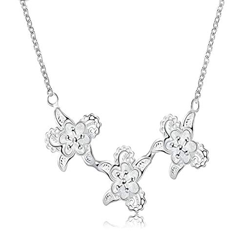 Collier papillon 45cm : le bijou anti-ternissement pour mariage et Noël