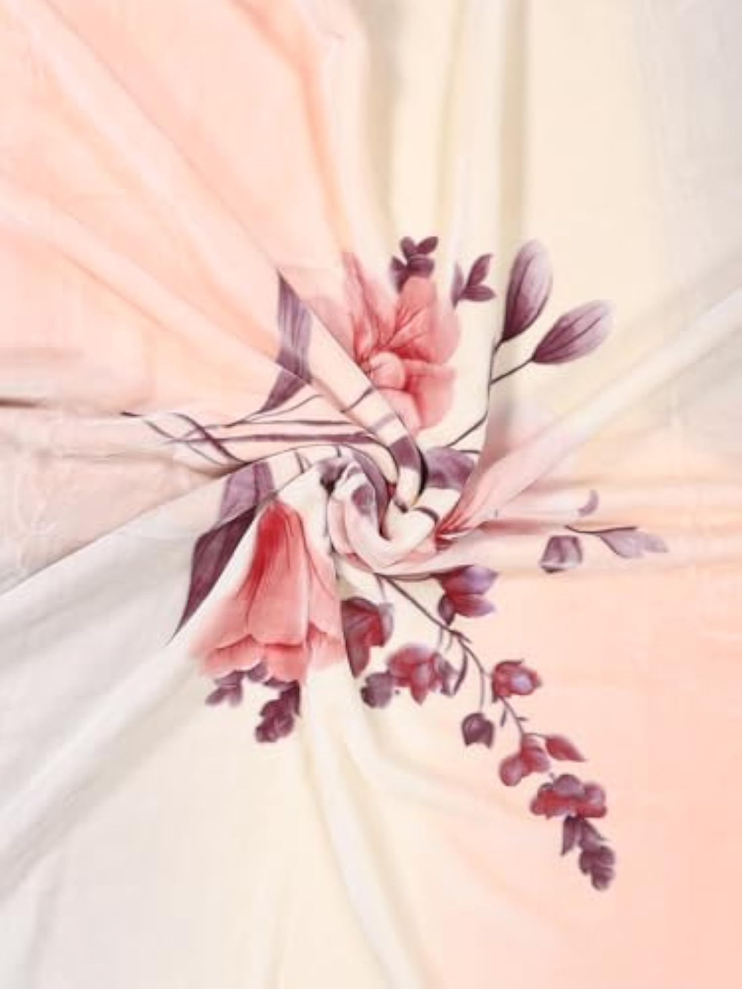 Double Bed Heavy Winter Blanket, Light Pink