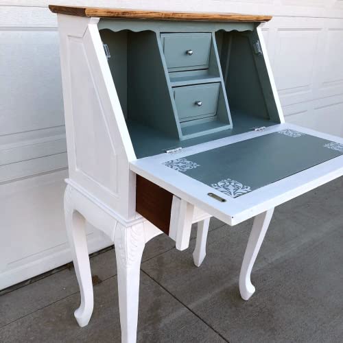 Chalky Chicks Premium Chalk Style Paint For Furniture, Home Decor & Diy Crafts – Eco Friendly – No Sanding, No Primer Needed – Multi Surface Paint – Cottontail (White) – 16 Oz – Made In The Usa #TOP7