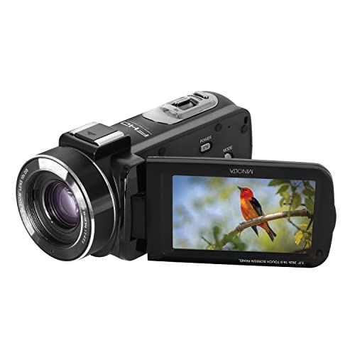 Minolta Mn100Hdz 1080P Full Hd / 24 Mp Night Vision Camcorder With 10X Optical Zoom #TOP3