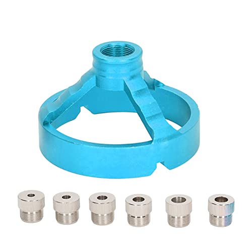 Vertical Drill Guide Fixture, Vertical Hole Punch Locator Woodworking Tool Vertical Drilling Fixture, Hole Punches (Blue)