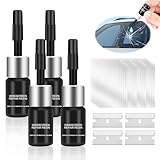 PAYFULLY Windschutzscheibe Reparaturset, 4er-Pack Glas Reparatur Set, Steinschlag Reparaturset Windschutzscheibe, Windshield Repair Kit zur Reparatur von Windschutzscheiben und Glas
