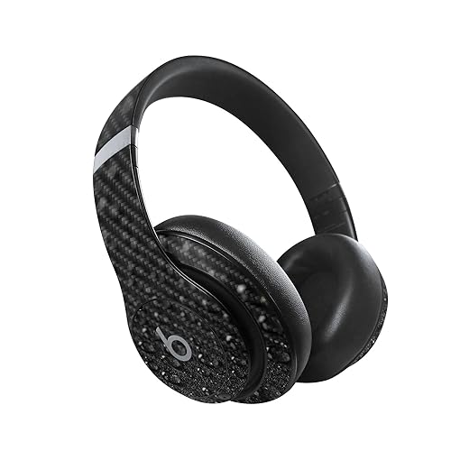 Image of MightySkins Carbon Fiber Skin Compatible with Beats Studio Pro - Dewdrop | Protective, Durable Textured Carbon Fiber Finish | Easy to Apply, Remove, and Change Styles