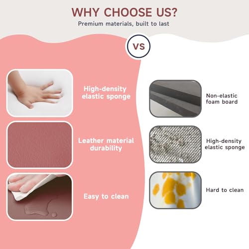 Image of Sumbababy Toddler Climbing Foam Blocks: 4 PCS Waterproof PU Leather Playset - Soft Climber for Kids - Fun Indoor Playground for Girls - Great Preschool & Daycare Gift