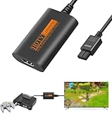 N64 HDMIビデオコンバーター N64 HDMI変換アダプター 720p出力 プラグ＆プレイ N64・ゲームキューブ・スーパーファミコン対応 HDMIケーブル付属なし