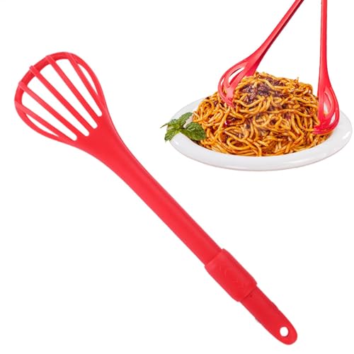 Batidora de huevos multifunción – Batidora de huevos portátil de cocina – esposa, madre agitando Gadget Harina Ensalada Mezclador Fideos Alicates para el Hogar Restaurante
