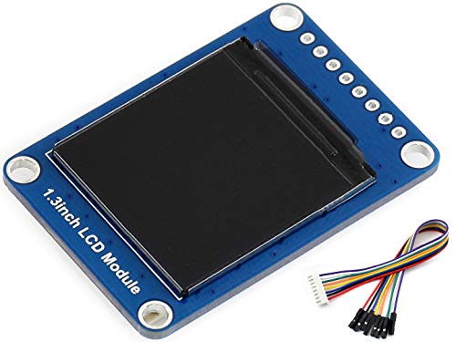 Image of 1.3inch LCD Display Module IPS Screen 240x240 HD Resolution with Embedded Controller Communicating via SPI Interface RGB, 65K Display Color
