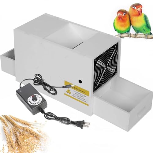 Souffleur de graines d'oiseaux électrique performant pour mil et graines de melon
