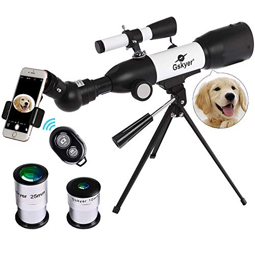 Gskyer Telescope, AZ50350 German Technology Telescope, Travel Refractor Telescope for Kids
