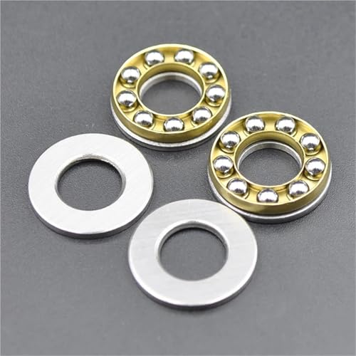 Rodamiento miniatura F8-16M de alta rotación axial y medidas 8x16x5 mm, pack de 10 piezas 3