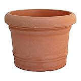 Floralo Pflanztopf Lucca frostsicher, rund, terracotta, 50 xH38 cm