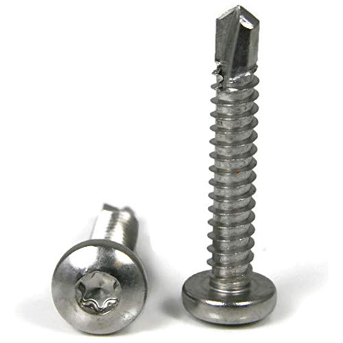 #12-14 x 1 pulg Tornillos Autorroscantes Torx acero inoxidable miniatura 1