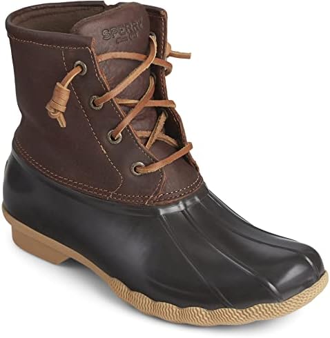 Sperry Women's Saltwater Boots, Tan/Dk Brown, 7.5 | Image 2
