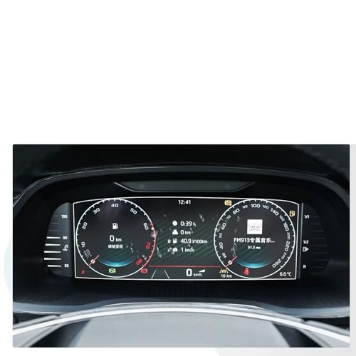Film Protecteur D'écran GPS De Voiture Pour Skoda Octavia MK4 Et Kamiq Cockpit HD