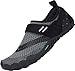 SAGUARO Trail-Laufschuhe für Männer Frauen Leicht Barfußschuhe Unisex Erwachsene Wassersportschuhe Quick Dry Wandern Schuhe rutschfest Barfussschuhe Verschleißfest Aquaschuhe Outdoor Sport, Grau 42