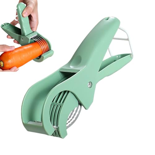 Ratpzou Affettatrice Manuale | Affettaverdure in Acciaio Inossidabile,Utensili Multifunzionali Da Cucina Riutilizzabili Portatili Per Taglio E Preparazione Dei Pasti Per Casa Picnic Campeggio