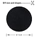 ddLUCK 6 Pack Kitchen Compost Bin Filter, Round Food Waste Bins Activated Carbon Filters,Replaceable Extra Thick Charcoal Filters for Odour Remove All Caddy Bucket,1cm Thickness