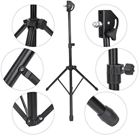 Dumb Drum Stand, Concert Dumb Drum Adjustable Holder Durable Portable Dumb Drum Stand Dumb Drum Learning Kits for Kids 4 417IfD202DL. AC