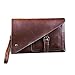Produktbild JJZXT Herren Handtaschen, Herren-Handtasche-Leder PU-Geschäfts-Mappe for die täglichen oder auf Reisen, Umschlag-Beutel (Color : B)