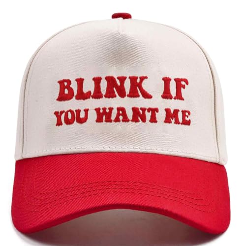Funny Trucker Hats Embroidered Vintage Snapback Hat for Women Put It On My Husband's Tab Hats Gag Gifts Baseball Cap Red