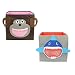 Animal Themed Storage Cubes for Children by Harbor Creek - Storage Bins Eliminate Clutter in Child's Room - Closet Organizer for Kids is Ideal for Clothes, Toys, Games & Books [2-Pack, Monkey & Shark]