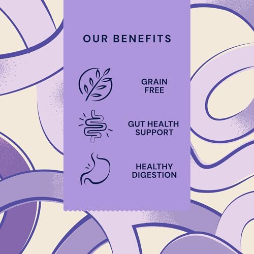 Pooch & Mutt - Vitalität & Verdauung, Getreidefreies Alleintrockenfutter für Hunde, Lachs und Süßkartoffel, 10 kg