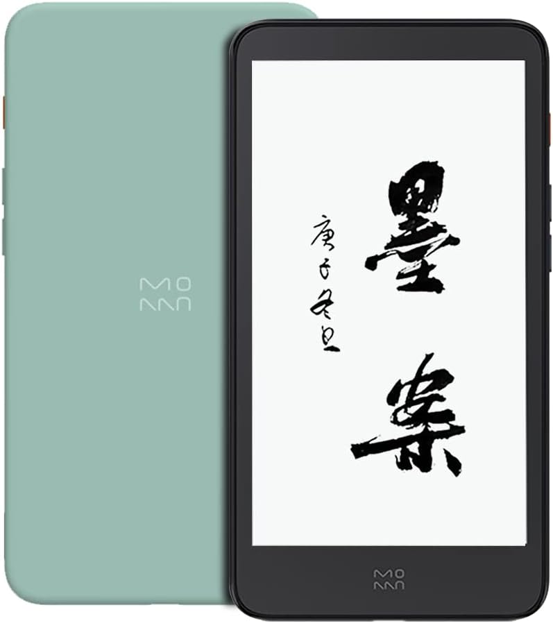 Moaan inkPalm 5 E-Reader (32G) - Mini Ebook Reader with 5.2” E-Ink Screen and Wi-Fi, Adjustable Brightness for Adults, Kids & Seniors (Green)