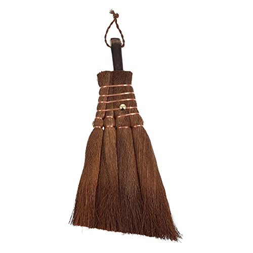 Mini Escoba de Mano Escoba de Palma: Cepillo for Polvo pequeño Escoba de maíz Resistente Escoba de...