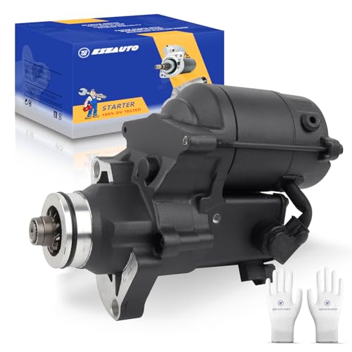 Image of Ezexpreze 18905N Harley-Davidson Starter Replacement New for 2007 Road King 2006-2014 Heritage Softail Dyna FLHR FLHRC FLHRS FLHT FLHX FLSTC, 31618-06 31619-06A 428000-3490 3491 410-52175 SHD0013
