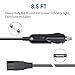 12V Car DC Power Cord 25121 for Igloo Cool Chill, Kool Mate Thermoelectric Cooler, Replacement car Adapter Charger 25121 for Igloo Electric Cooler - Only Compatible for Listed Models
