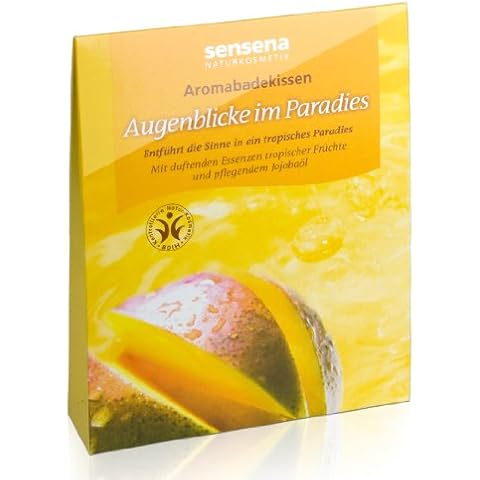 Sensena Naturkosmetik Aromabadekissen "Augenblicke im Paradies" 60 g Cover