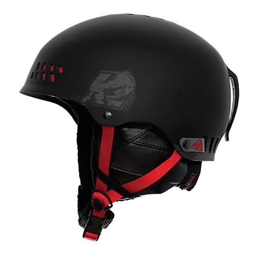 K2 Phase Pro Ski Helmet 2016 - Men's Black/Red Small