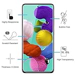 NEWC-Pack-of-3-Glass-Screen-Protector-for-Samsung-Galaxy-A51-Anti-Scratch-Anti-Fingerprints-Bubble-Free-9H-Hardness-033mm-Ultra-Transparent-Ultra-Resistant-Tempered-Glass-By-Pantom