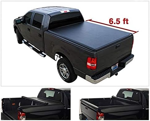 Amazon Com V Supplies Soft Tonneau Cover Truck Bed 6 5ft Fleetside Bed For Chevy For Gmc 88 00 C10 C K 1500 2500 3500 Pickup Not Fit Models With Track Sys Roll Bar Automotive