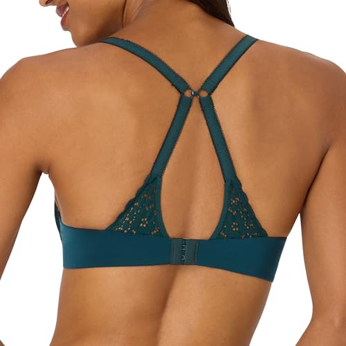 Image of Maidenform Women's Demi Underwire Bra, One Fab Fit Lightly Padded Bras for Women, Convertible Straps (Plus