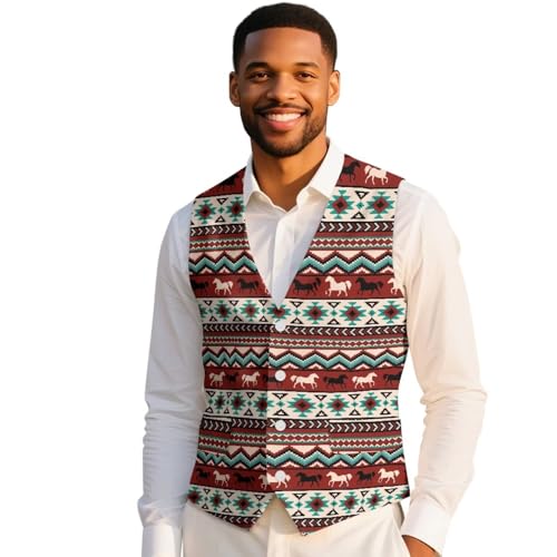 Mens Suit Vest Casual Dress Waistcoat Vest Sleeveless Jacket Suit Vests with Pockets Wedding for Suits or Tuxedo2