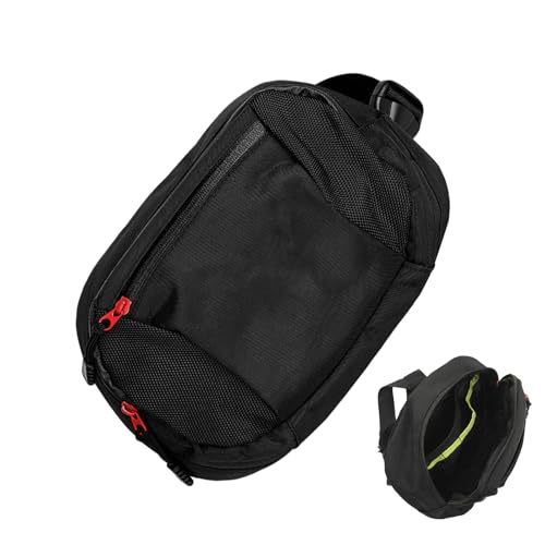 Riñonera impermeable – Riñonera de natación, Riñonera de viaje | Riñonera impermeable al aire libre con cremallera, Riñonera negra con múltiples bolsillos, Riñonera transpirable para hombres y mujeres