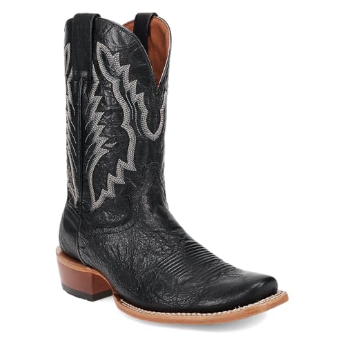 Dan Post Men's Boerne Western Boot, Black, 8.52