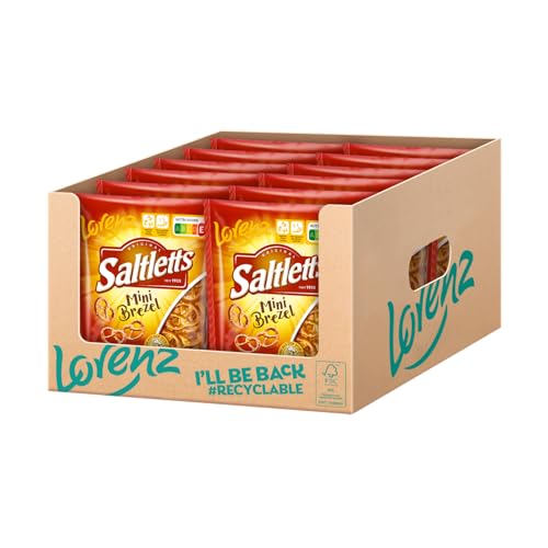 LORENZ | Saltletts Mini Brezel | 12 x 150 g | vegan