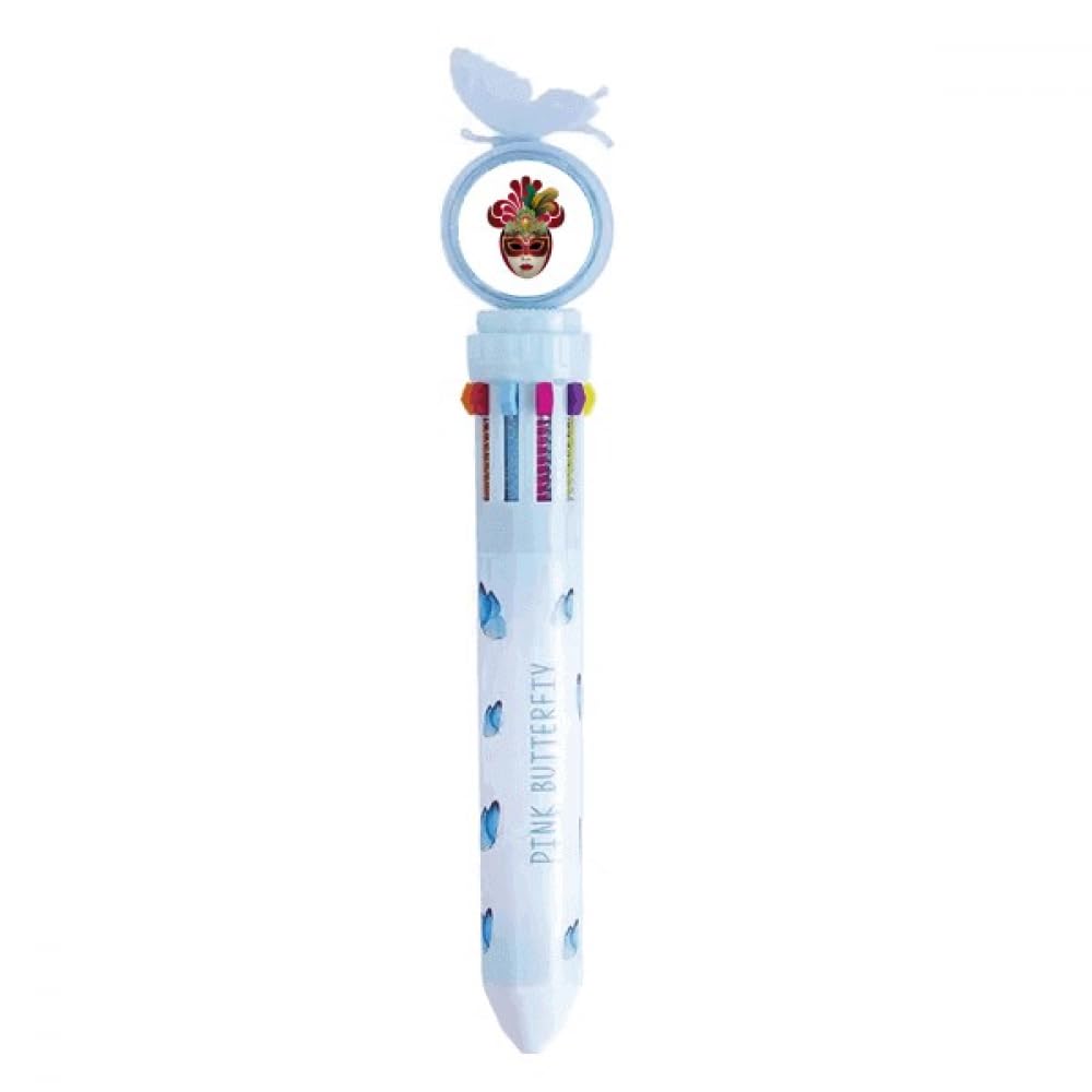 Stylo à bille rétractable multicolore pour corriger et organiser - 4