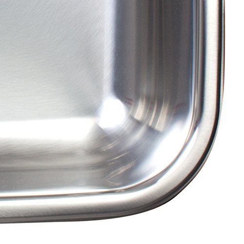 Kindred Fsug100-18Bx Single-Bowl Under Mount Kitchen Sink, Stainless Steel #TOP3